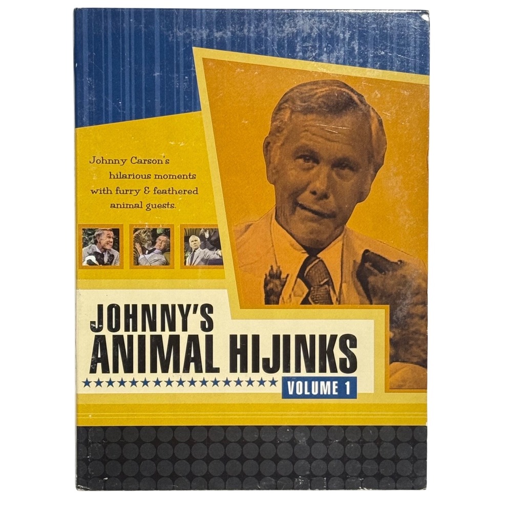 Carson Productions Johnny's Animal Hijinks Volume 1 DVD Tonight Show